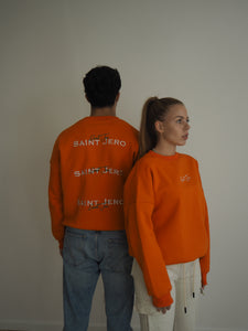 Orange Crewneck