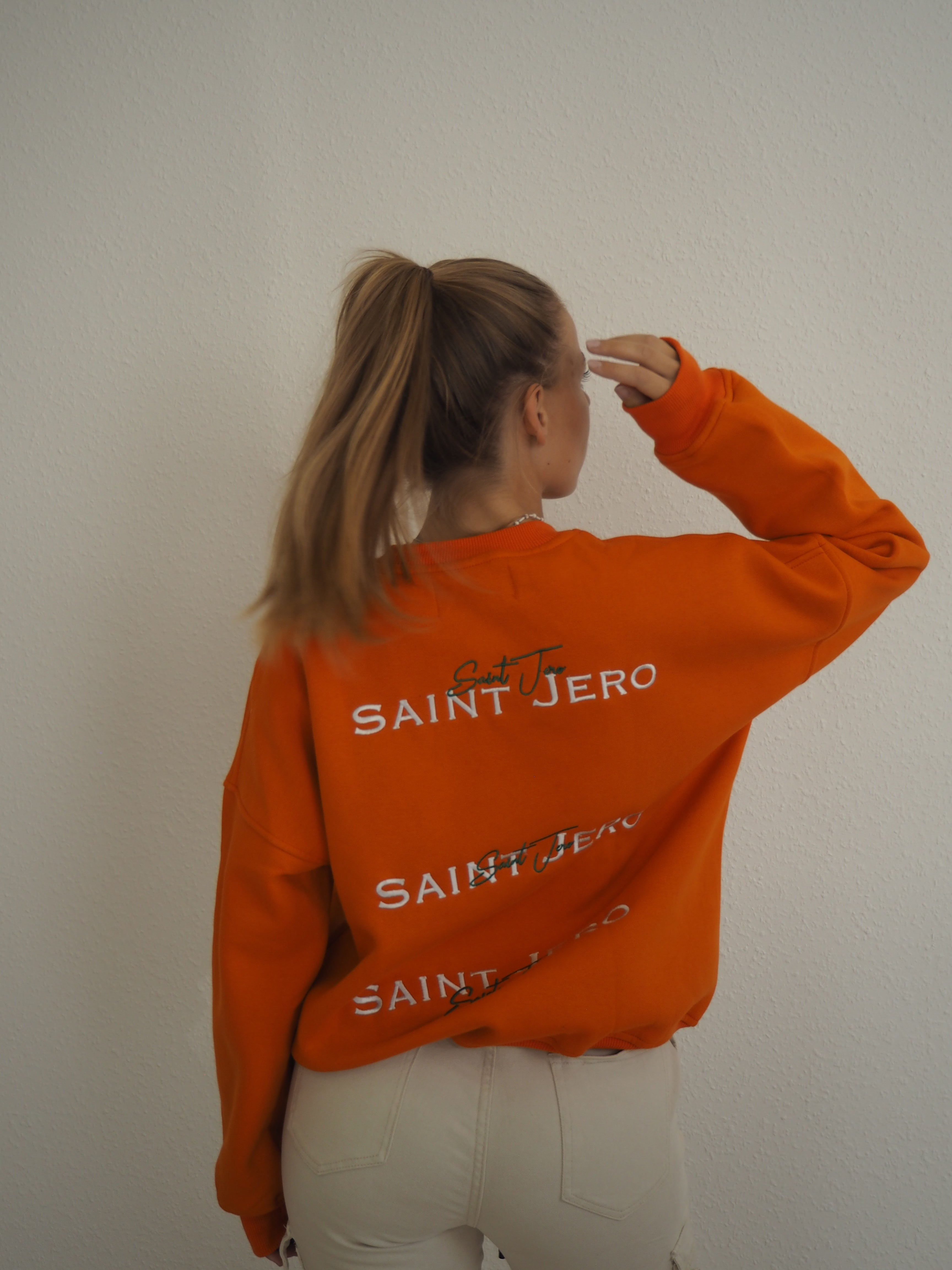 Orange Crewneck